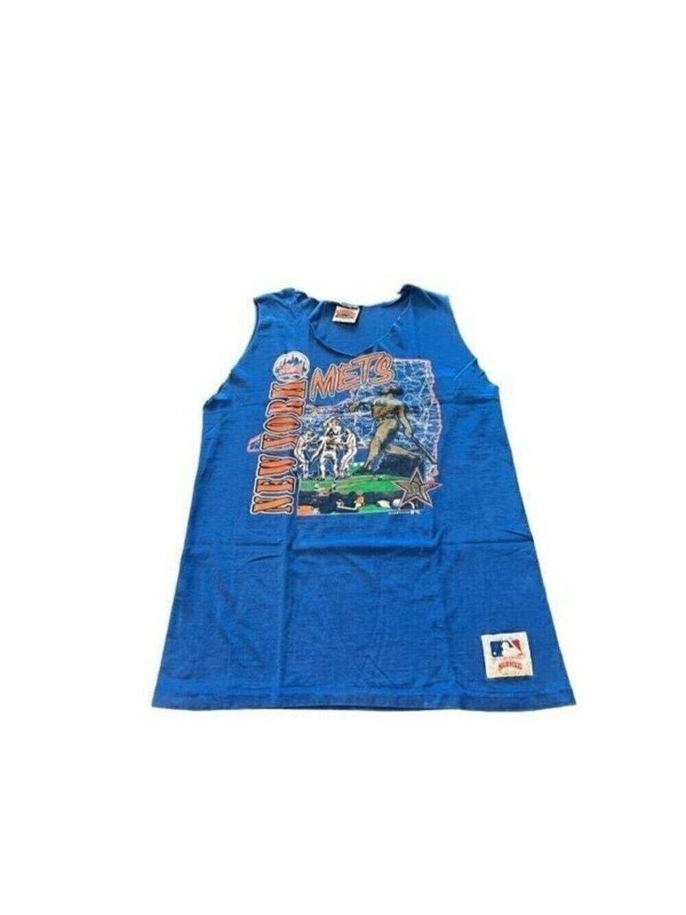 New York Mets T-shirt made in USA single stitch